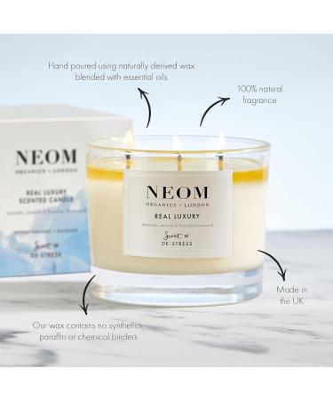 Neom Organics London De-Stress Candle 420g | Relaxing Scented Candle - Buy Online on SooperMarket.com