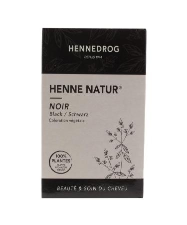 Hennedrog Henna Natur Schwarz - 4 x 90g | Premium Natural Hair Dye for Vibrant Black Color | Worldwide Shipping Available - Buy Online on SooperMarket.com