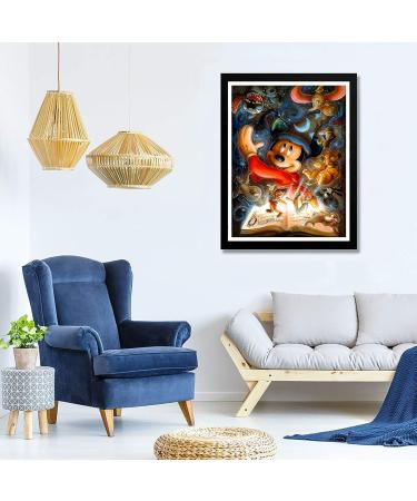 Mouse 5D Diamond Painting Kit - Animal Full Drill Round Rhinestone Craft Canvas 12x16 inch - Buy Online on SooperMarket.com