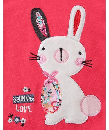 Girls Bunny Sweatshirt - Cotton Casual Jumper for Toddler Age 2-3 Years - Buy Online on SooperMarket.com