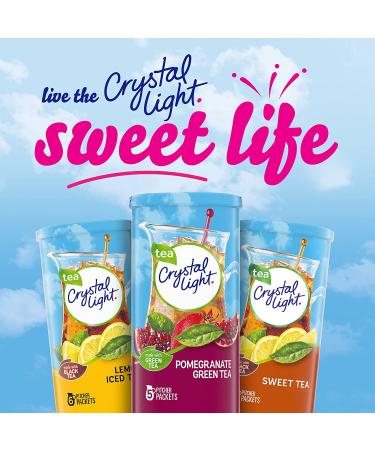 Crystal Light Sugar-Free Pomegranate Green Tea Drink Mix - 5 Count Packets - Buy Online on SooperMarket.com