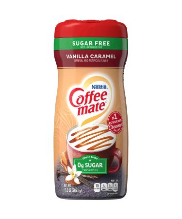 COFFEE-MATE - VANILLA CARAMEL - SUGAR FREE CREAMER - 289.1g - AMERICAN IMPORTED 289.1 g (Pack of 1)