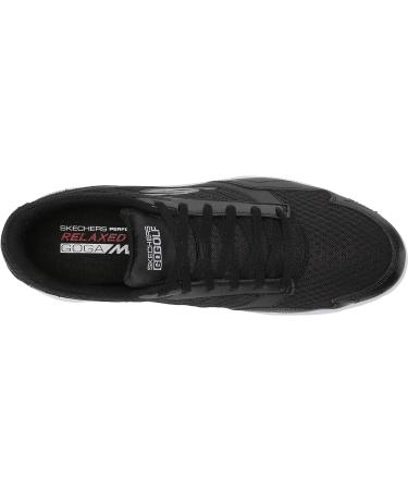 Skechers Men's Torque Sport Fairway Golf Shoe 11 Black/White - Relaxed Fit with Spikes - Buy Online on SooperMarket.com