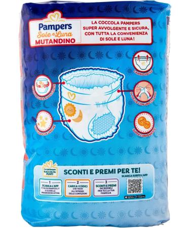PAMPERS Sole&Luna Panties Junior x14 Pieces - Buy Online on SooperMarket.com
