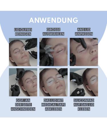 Augenmanufaktur Silicone Pads for Eyelash Lifting - Reusable (5 Pairs) for 100 Applications (Size S) - Pack of 10 | International Shipping - Buy Online on SooperMarket.com