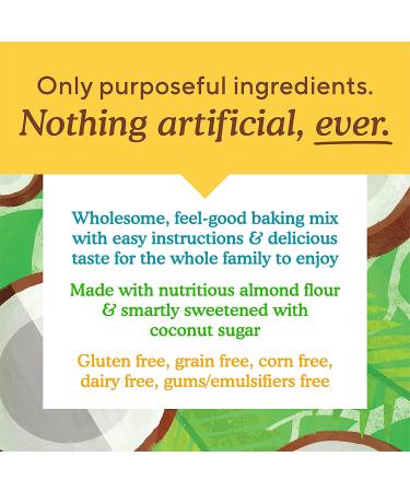 Simple Mills Almond Flour Chocolate Chip Cookie Mix - Gluten Free, Nutrient Dense - 9.4oz (Pack of 3) - Buy Online on SooperMarket.com