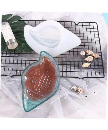 STOBOK Creative Craft Mold Diy Ocean Series Tray Epoxy Making Storage Chic Durable Silicone Unique Plate - Buy Online on SooperMarket.com