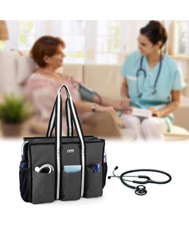 Trunab Large Shoulder Tote Bag for Nurses - Nursing Bag for Work, School, and Travel - Buy Online on SooperMarket.com