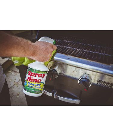 Spray Nine 26832 Heavy Duty Cleaner/Degreaser and Disinfectant 32 oz - White - Buy Online on SooperMarket.com