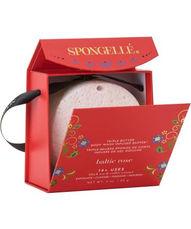 Spongell Romanticism Collection Shower Body Wash Infused Buffer Baltic Rose - Buy Online on SooperMarket.com