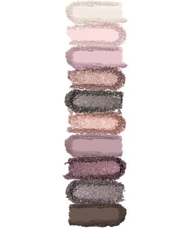 KIKO Milano Soft Nude Eyeshadow Palette 01 | 10 Shades of Various Finishes with Double-Ended Applicator - Garden Rose - Buy Online on SooperMarket.com