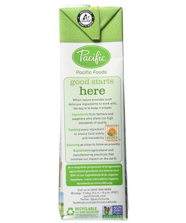 Organic Oat Beverage 32oz Pack of 2 - Pacific Natural Foods Original - Buy Online on SooperMarket.com