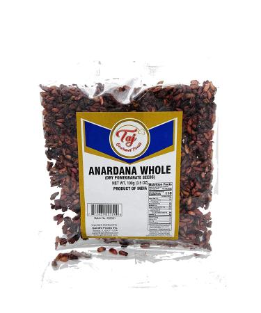 Taj Premium Indian Anardana Whole Seeds (Pomegranate) - 3.5 oz - Buy Online on SooperMarket.com