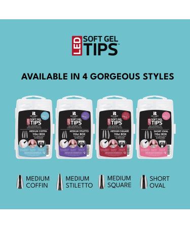 Buy Red Carpet Manicure Soft Gel Tips & Accessories | LED Soft Gel Tip Primer for Flawless Nails - Buy Online on SooperMarket.com