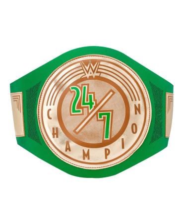 WWE Authentic Wear 24/7 Championship Toy Title Belt Gold