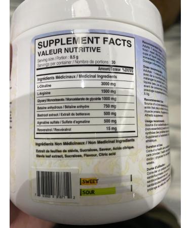 Yummy Sports Gorilla Pump Pre Workout Powder - Non Stim Pre Workout Supplement for Energy Boost for Energy Boost Focus and Pump - Sports Nutrition Pre-Workout Powder for Men & Woman - 255g 30 Servings - Pink Limonade - Buy Online on SooperMarket.com