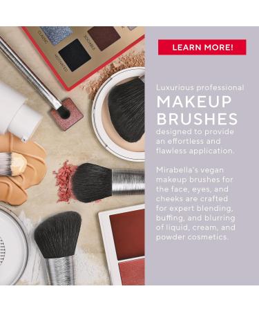 Mirabella Eyeshadow Brush - Premium Cruelty-Free Makeup Brush for Flawless Blending | Luxury Professional Brush Collection - Buy Online on SooperMarket.com