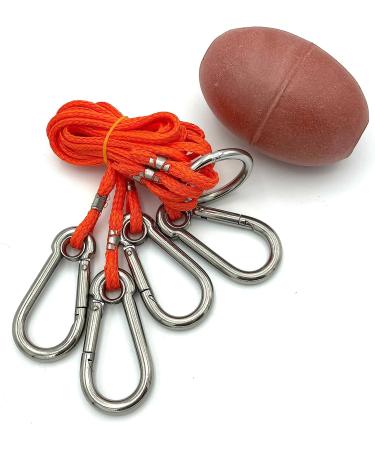 AirFly 4 Arm Harness Crab Trap Combo | 304 Stainless Steel Hooks & Buoy Float - Buy Online on SooperMarket.com