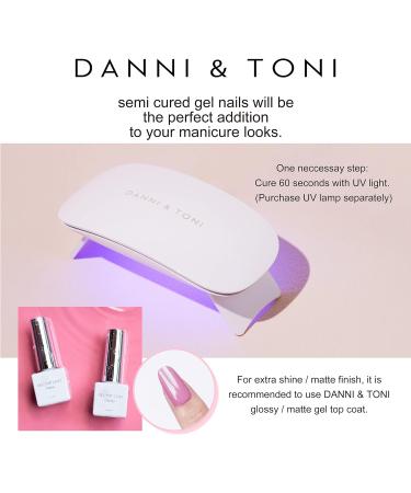 DANNI & TONI 28 Stickers Semi Cured Nail Wraps - Crime Scene Gel Nail Polish Strips - Buy Online on SooperMarket.com