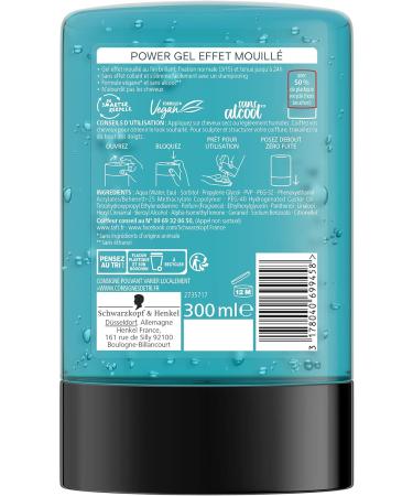Schwarzkopf Taft Wet Look Styling Gel Hold 3/15-300 ml - Buy Online on SooperMarket.com