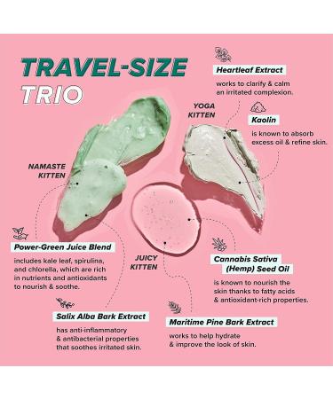 I Dew Care Kitten My Balance Trio - Balancing & Calming Skincare Set - Buy Online on SooperMarket.com