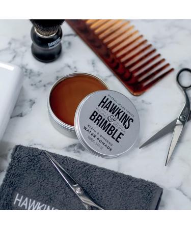 Hawkins & Brimble Gentlemen's Water Pomade - 100ml Pack - Daily Ritual Hair Styling with Elemi & Ginseng - Firm Hold Pomade for Men - Buy Online on SooperMarket.com