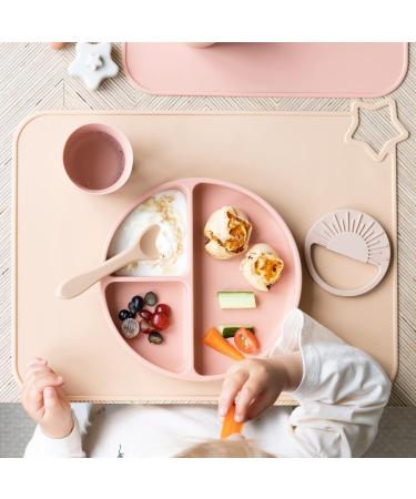 Minifolk Silicone Baby/Toddler Feeding Spoons Set of 5 - Ocean | Weaning Spoons, Dishwasher Safe - Buy Online on SooperMarket.com