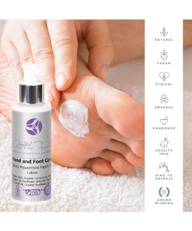 Peppermint cool foot lotion organic foot cooling cream aloe vera and peppermint oils foot cooling lotion for hot feet and smelly feet foot cooling products vegan paraben free. - Buy Online on SooperMarket.com