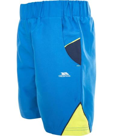 Buy Trespass Boys Quick Dry Shorts Kickoff 5-6 Blue - International Shipping Available - Buy Online on SooperMarket.com