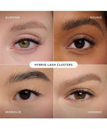 Velour Xtensions Eyelash Refills - Hybrid Vegan Lash Extensions - Lightweight, Fluffy, Reusable & Handmade - Lasts up to 3 Weeks - Soft, Comfortable Clusters for All Eye Shapes - Buy Online on SooperMarket.com