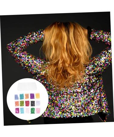 STOBOK 1 Box Decorative Scale Sequins Loose Flat Sequin Rainbow Cup Clothing Items Plastic Dance Costume B 0.5X0.5cm - Buy Online on SooperMarket.com