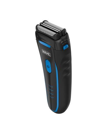 Wahl Groomsman Electric Shaver Rechargeable Wet/Dry Waterproof Electric Razor for Cordless Men's Grooming - Lithium Ion with Long Run Time & Quick Charge – Model 7063, Black