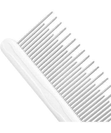 Pet Detangler Brush for Long Haired Cats & Dogs - Best Combs for Grooming, Removes Mats & Prevents Tangles - Ideal for Goldendoodle, Poodle Mixes & Cat Undercoat - Buy Online on SooperMarket.com