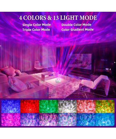 Moredig Galaxy Light Projector: 13 Color Ocean Wave Sensory Lights for Bedroom, Star Projector Christmas Gift for Kids - Basic-Art Deco - Buy Online on SooperMarket.com