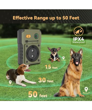 Bubbacare Anti Bell Device for Dogs - Ultrasonic Anti-Bell Remedy 3 Modes 50-Foot Range - Safe for Small & Large Dogs Indoors & Outdoors - Color 62 - Buy Online on SooperMarket.com
