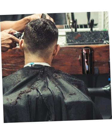 Angoily Clipper Stand | Wall-Mounted Stainless Steel Hair Clipper Organizer for Barbers | Sleek Black Design | 12.5x6cm - Buy Online on SooperMarket.com