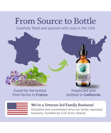 Shop Bella Terra Oils Premium Borage Seed Oil - High GLA for Luxurious Skin Radiance | 1 Gallon & Pack of 10 - International Shipping Available - Buy Online on SooperMarket.com