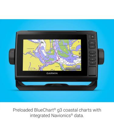 Garmin ECHOMAP UHD 74Cv 7 Touchscreen Chartplotter with U.S. BlueChart G3 and GT24UHD-TM Transducer - Buy Online on SooperMarket.com