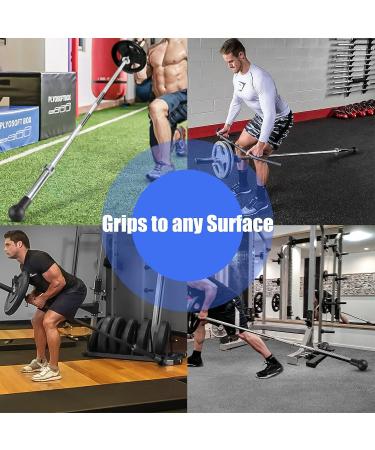 HXD-ERGO Landmine Attachment for Barbell  Turn Any Surface into a Barbell Landmine Exercise - Press  Row  Spin  Split Squats  Natural Rubber Barbell Landmine Attachments  Fits 2'' Olympic Bars - Buy Online on SooperMarket.com