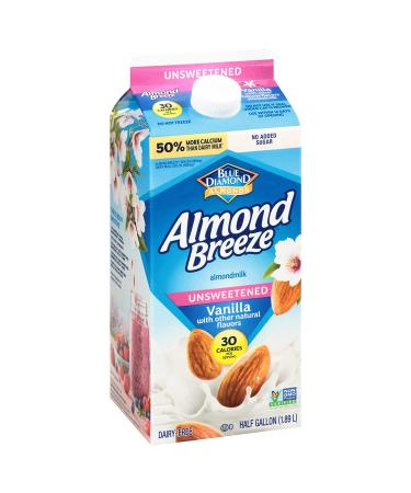 Almond Breeze Blue Diamond Vanilla Almond Milk 64oz - Lactose Free - Buy Online on SooperMarket.com