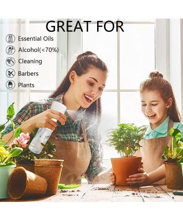 Toionmm 300ml Pink Continuous Spray Bottle - Ultra Fine Manure Spray for Hair Styling Plants & Cleaning - Safe Outlet Design - Buy Online on SooperMarket.com