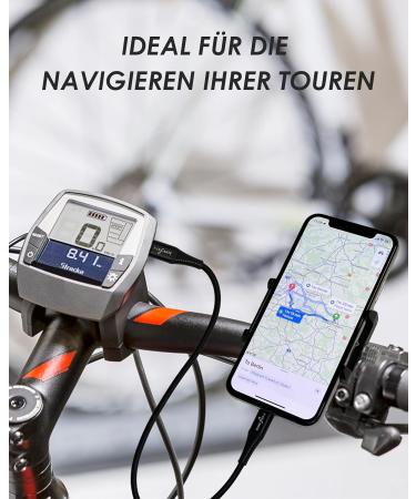 I-Lefante Ebike Charging Cable for Bosch Intuvia | 40cm | OTG Function | Micro USB to iOS | Compatible with E-Bike Displays & Bicycle Computers - Buy Online on SooperMarket.com