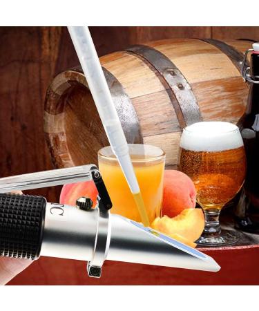 Buy Dual Scale Beer Wort Refractometer with ATC - SG 1.000-1.120 & BRIX 0-32% - International Shipping Available - Buy Online on SooperMarket.com