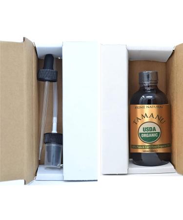 Organic Tamanu Oil - USDA Certified, Cold Pressed, 100% Pure & Unrefined (4oz) - Natural Moisturizer for Face, Hair & Skin Care - Buy Online on SooperMarket.com