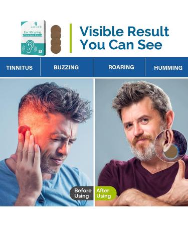 Tinnitus Relief Patches - Natural Herbal Formulation for Ringing Ears | 24 PCS Tinnitus Treatment for Hearing Loss - Improves Hearing & Boosts Blood Circulation - Buy Online on SooperMarket.com