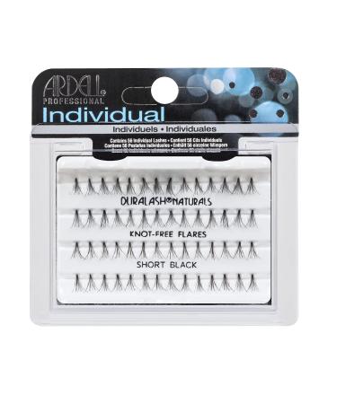 Ardell Duralash Naturals Flare Short Black (56 Lashes) (6 Pack)