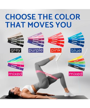 5 Set Theraband Resistance Bands - Fitness Straps & Booty Band for Strength Training - Premium Gymnastics & Exercise Equipment - Buy Online on SooperMarket.com
