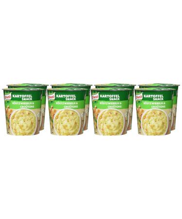 Buy Knorr Snack Bar Mashed Potatoes with Roast Onions & Croutons - Pack of 8 (8 x 53g) | International Shipping Available - Buy Online on SooperMarket.com
