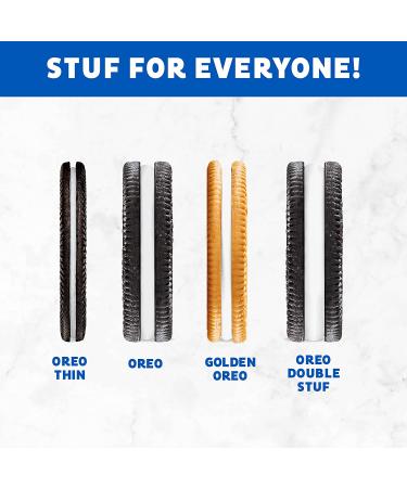 OREO Cookies Variety Pack - Original, Golden, Double Stuf & Thins - 56 Snack Packs - Buy Online on SooperMarket.com