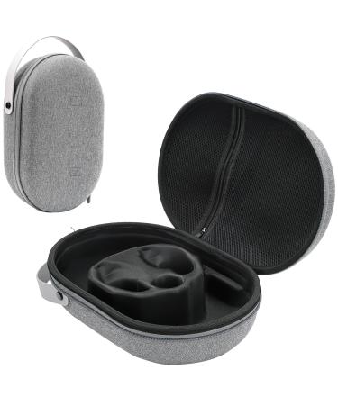 Procase Hard Travel Case Compatible for Meta Quest 3 VR Gaming Headset shockproof carrying bag for controller Accessories Storage with PU Handlauf -Grau
